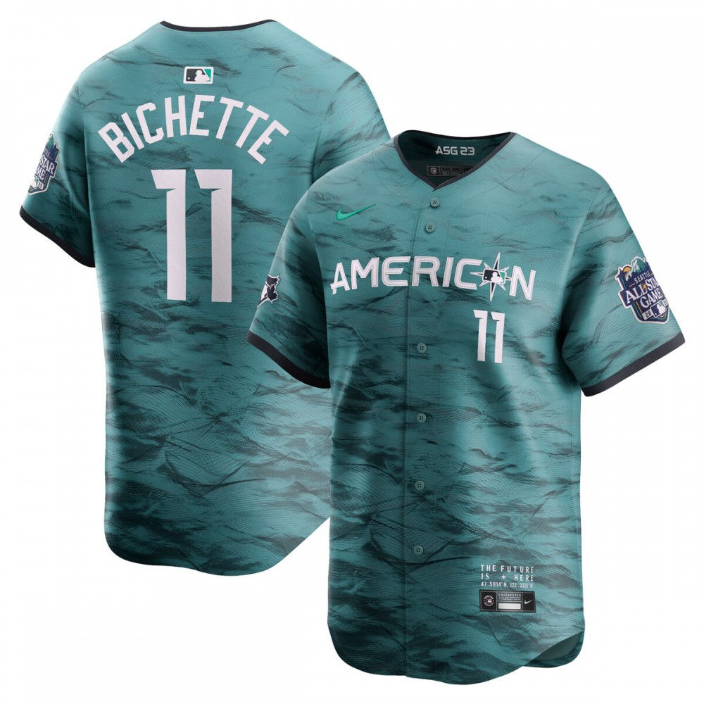 Bo Bichette American League 2023 MLB All-Star Game Limited Player Jersey - Teal-Pro Kit Vault | Brand New 26/27 Sports Jerseys